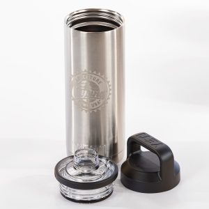 cuyuna water bottle stainless 18 oz rambler with chug cap